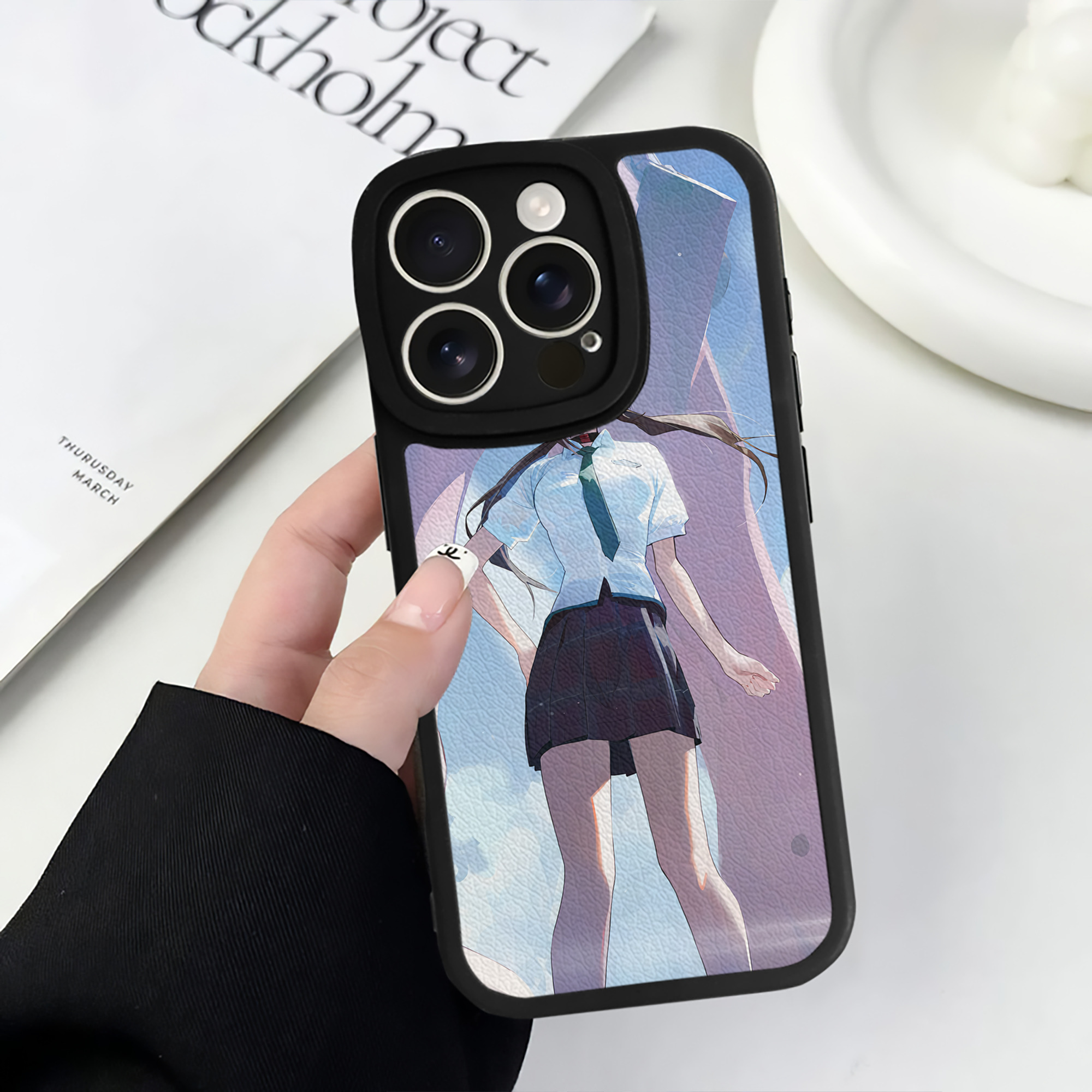 （画像用） EVA 新世紀エヴァンゲリオン 【iPhone 16シリーズ対応】シリコンスマホケース（レザー調） 材質：シリコン